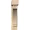 Ekena Millwork Imperial Block Rough Sawn Bracket w/ Offset Brace, Douglas Fir, 6"W x 24"D x 28"H BKT0604X24X28IMP05RDF - alternate 3